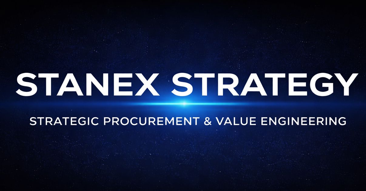 Stanex Strategy — Strategic Procurement & Value Engineering